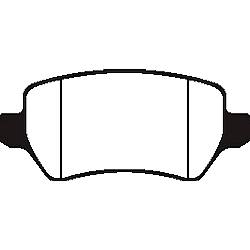 EBC Blackstuff Bremsbelägeoptimierter Austauschbremsbelag - DPX2233