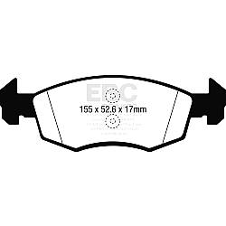 EBC Yellowstuff BremsbelägeHigh End Lösung für schnelle Straßenfahrzeuge - DP42241R