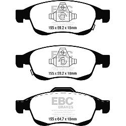 EBC Blackstuff Bremsbelägeoptimierter Austauschbremsbelag - DPX2247