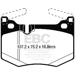 EBC Yellowstuff BremsbelägeHigh End Lösung für schnelle Straßenfahrzeuge - DP42261R