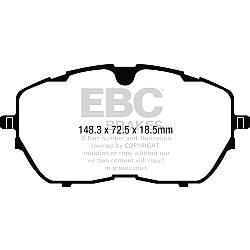 EBC Yellowstuff BremsbelägeHigh End Lösung für schnelle Straßenfahrzeuge - DP42265R