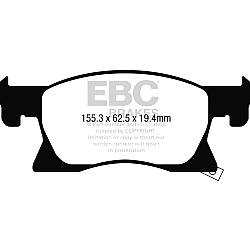 EBC Blackstuff Bremsbelägeoptimierter Austauschbremsbelag - DPX2267