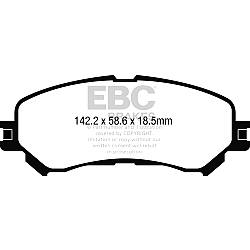 EBC Blackstuff Bremsbelägeoptimierter Austauschbremsbelag - DPX2272