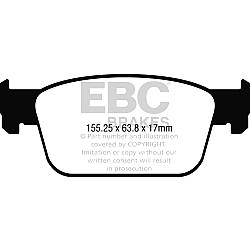 EBC Greenstuff BremsbelägeAramid Bremsbelag für mehr Bremskraft - DP22273