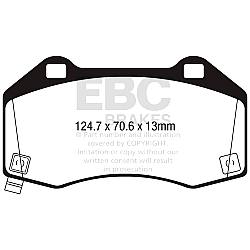 EBC Yellowstuff BremsbelägeHigh End Lösung für schnelle Straßenfahrzeuge - DP42286R