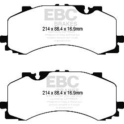 EBC Greenstuff BremsbelägeAramid Bremsbelag für mehr Bremskraft - DP22297