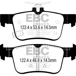 EBC Bluestuff NDX Hinterachse Honda Civic Type R FK8 DP52402NDX