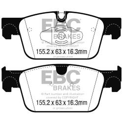 EBC Blackstuff Bremsbelägeoptimierter Austauschbremsbelag - DPX2305