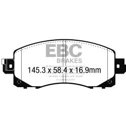 EBC Yellowstuff BremsbelägeHigh End Lösung für schnelle Straßenfahrzeuge - DP42330R