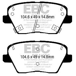 EBC Blackstuff Bremsbelägeoptimierter Austauschbremsbelag - DPX2363