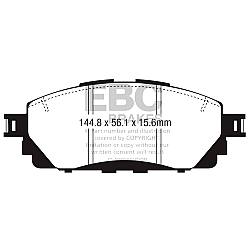 EBC Blackstuff Bremsbelägeoptimierter Austauschbremsbelag - DPX2373