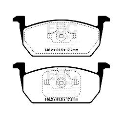 EBC Yellowstuff BremsbelägeHigh End Lösung für schnelle Straßenfahrzeuge - DP42374R