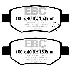 EBC Yellowstuff BremsbelägeHigh End Lösung für schnelle Straßenfahrzeuge - DP42384R