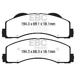 EBC Yellowstuff BremsbelägeHigh End Lösung für schnelle Straßenfahrzeuge - DP43034R