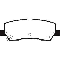 EBC Yellowstuff BremsbelägeHigh End Lösung für schnelle Straßenfahrzeuge - DP43041R