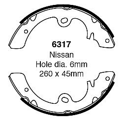 EBC Premium Bremsbacken - 6317