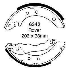EBC Premium Bremsbacken - 6342