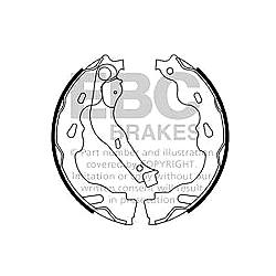 EBC Premium Bremsbacken - 6614