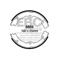 EBC Premium Handbremsbacken - 6669