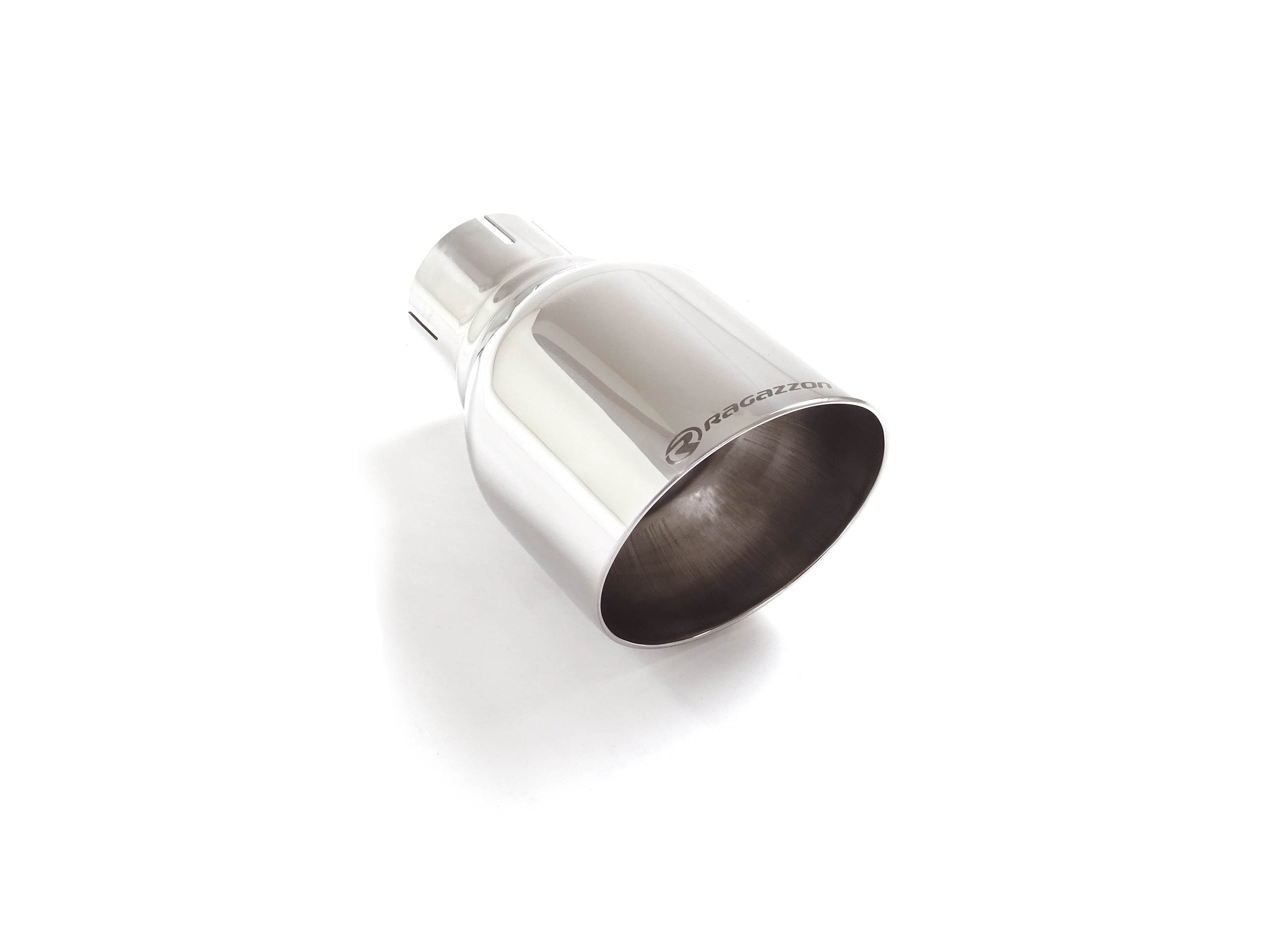 Universal Endrohre Endrohr 102 mm rund Sport Line Black inox, für RO.108