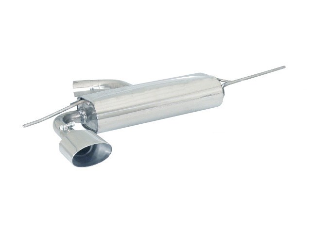 Seat Leon Mk2 (1P) Endschalldämpfer inox mit ER 135x90 mm oval Sport Line, für 2.0TFSI FR/Cupra (147/177kW) 09/2005>>