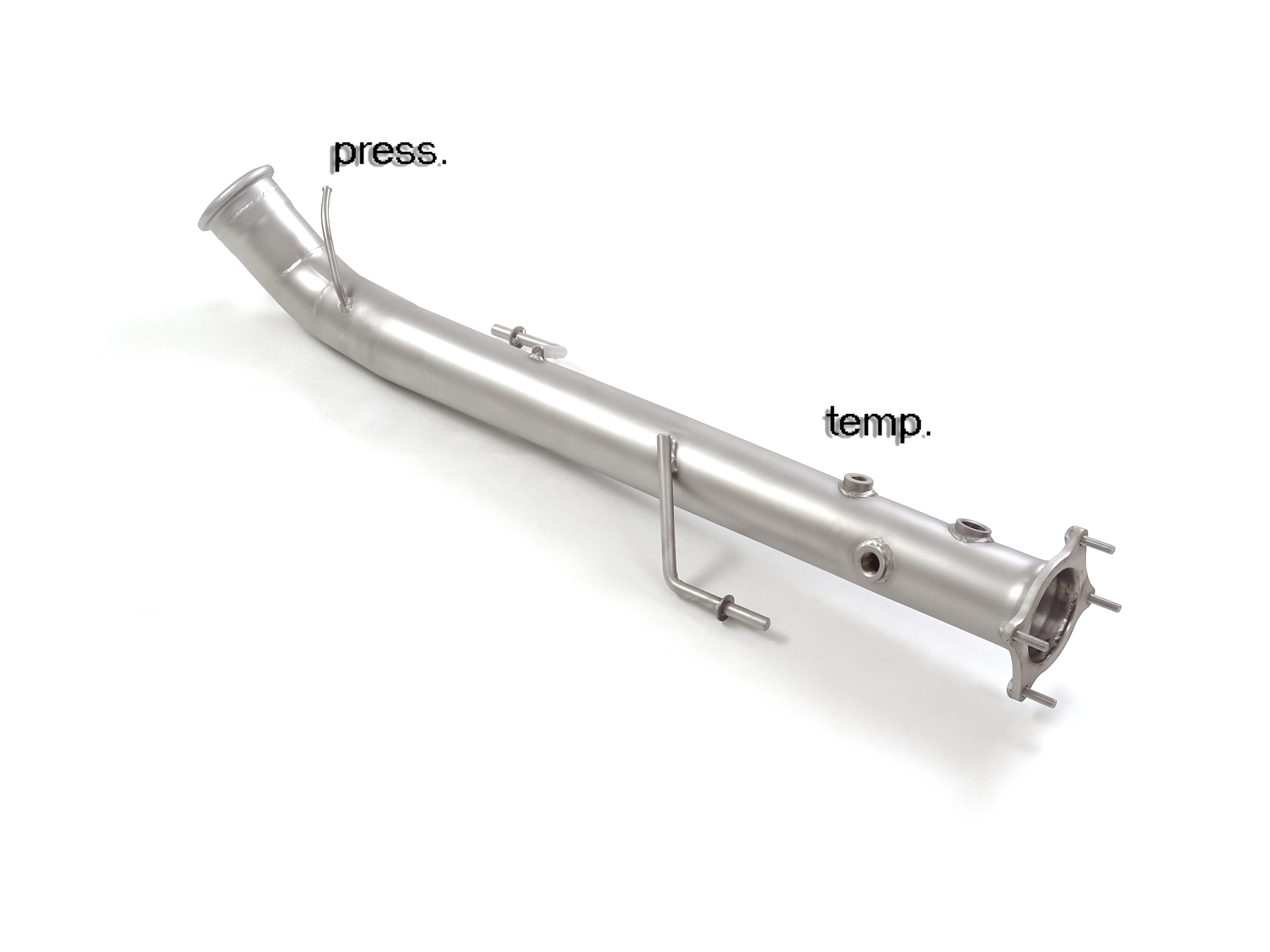 Volkswagen Partikelfilter-Ersatzrohr Gruppe N inox     , für 3.0TDi 4Motion (150kW / 165kW) 2016>>2020
