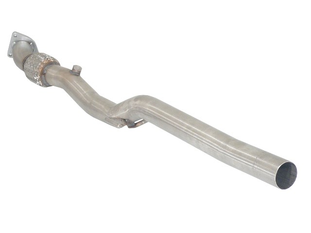 Opel Corsa D 2006>>2014 2. Kat-Ersatzrohr Gruppe N inox, für 1.6 Turbo OPC 141kW (typ FT11) 2010>>