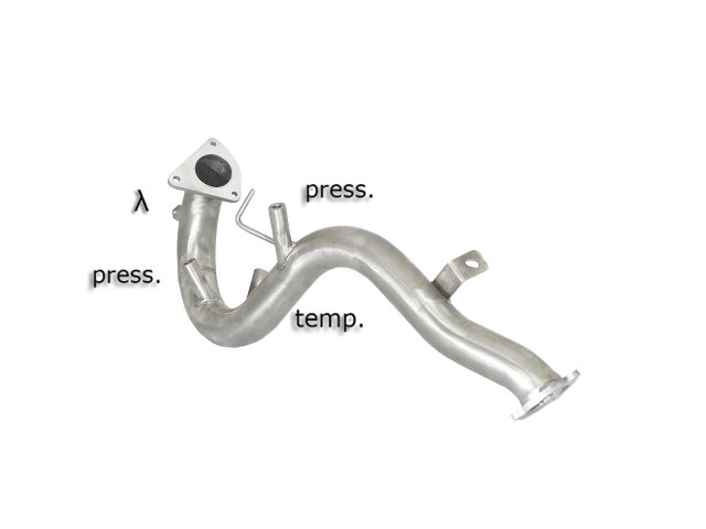 Audi A4 (typ 8K - B8) 2007>>2015 Kat-Ersatzrohr + Partikelfilter-Ersatzrohr Gruppe N inox - (2698cc) Versione Lunga - (2698cc) Lange Variante - >>05/2008, für 3.0TDi V6 Quattro (176kW) 09/2007>>2011