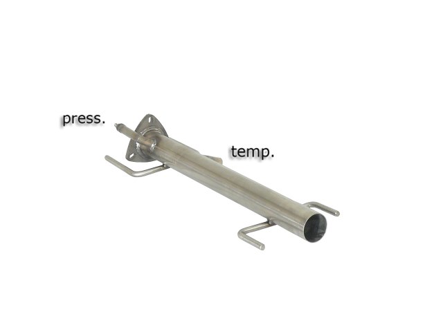 Saab 9-3 (typ YS3F) 2002>> 2. Kat-Ersatzrohr + Partikelfilter-Ersatzrohr Gruppe N inox    , für 1.9TiD (88 / 110 / 132kW) 2005>>2011