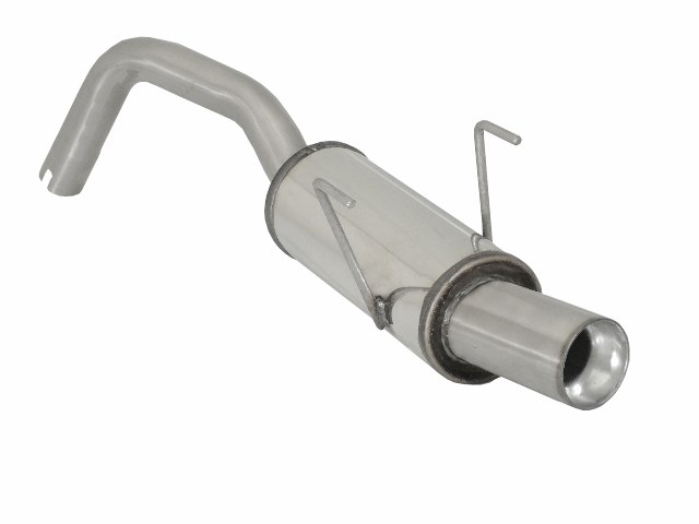 Fiat 500 (typ312) 2007>> Endschalldämpfer Gruppe N inox mit ER 80 mm rund, für 1.4 16V (74kW) 07/2007>>2013
