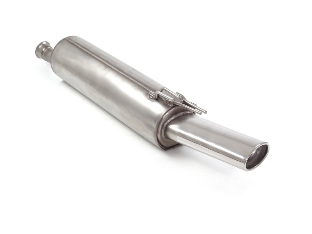 Alfa Romeo 155 Endschalldämpfer inox mit ER 115x70 mm oval  , für 1.8 16V (103kW) Twin Spark 05/1996>>1998