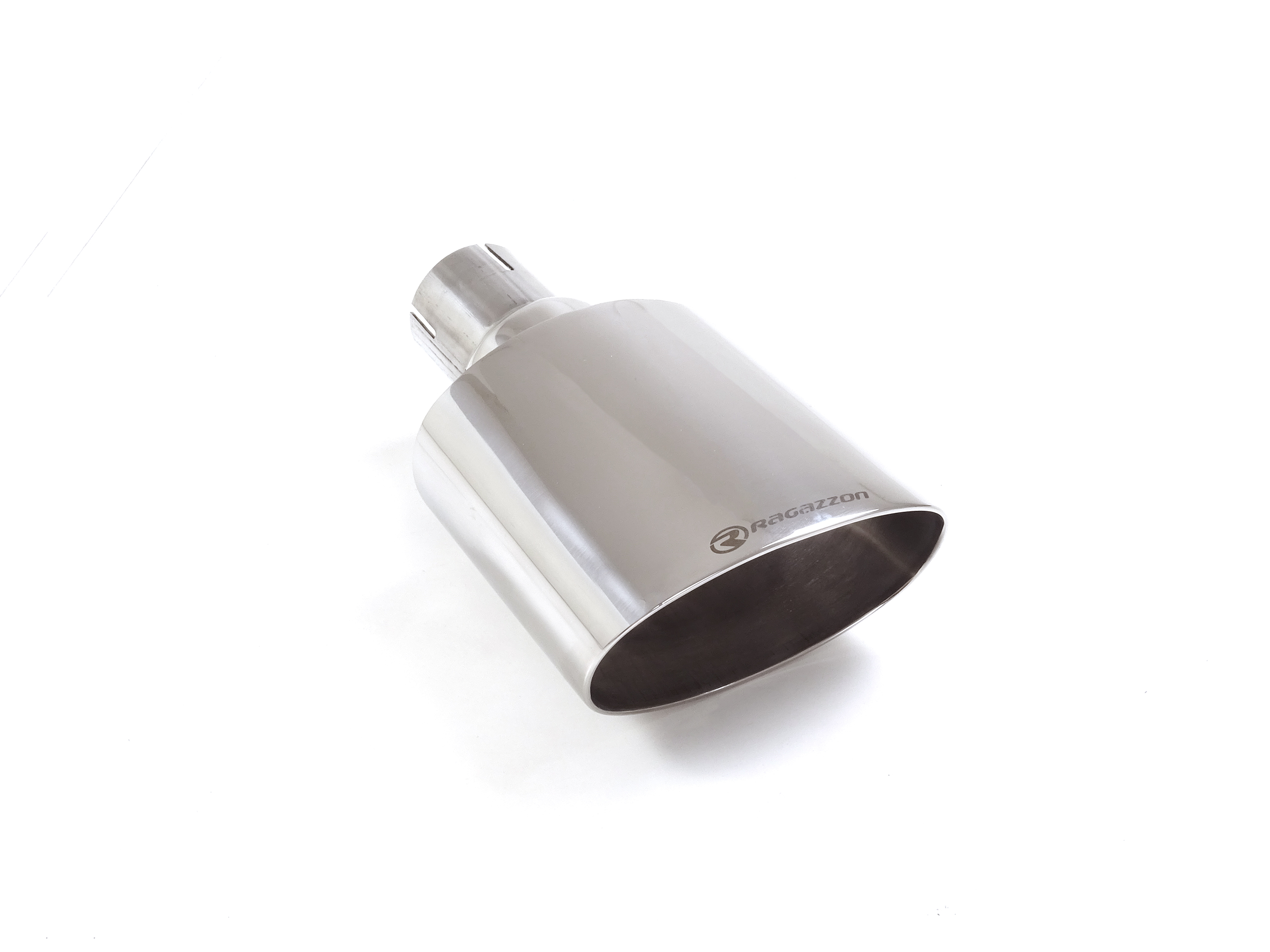 Universal Endrohre Endrohr 135x90 mm oval Sport Line inox, für OV.135x90
