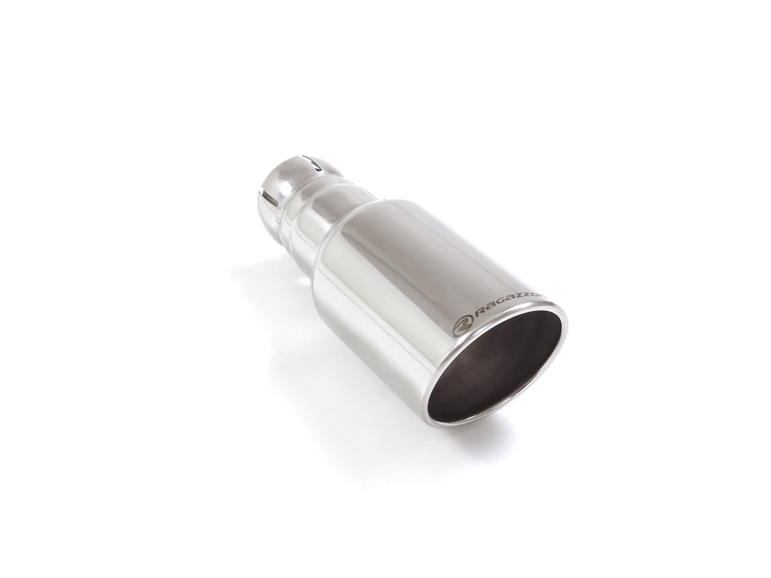 Universal Endrohre Endrohr 90 mm rund Sport Line inox, für RO.90