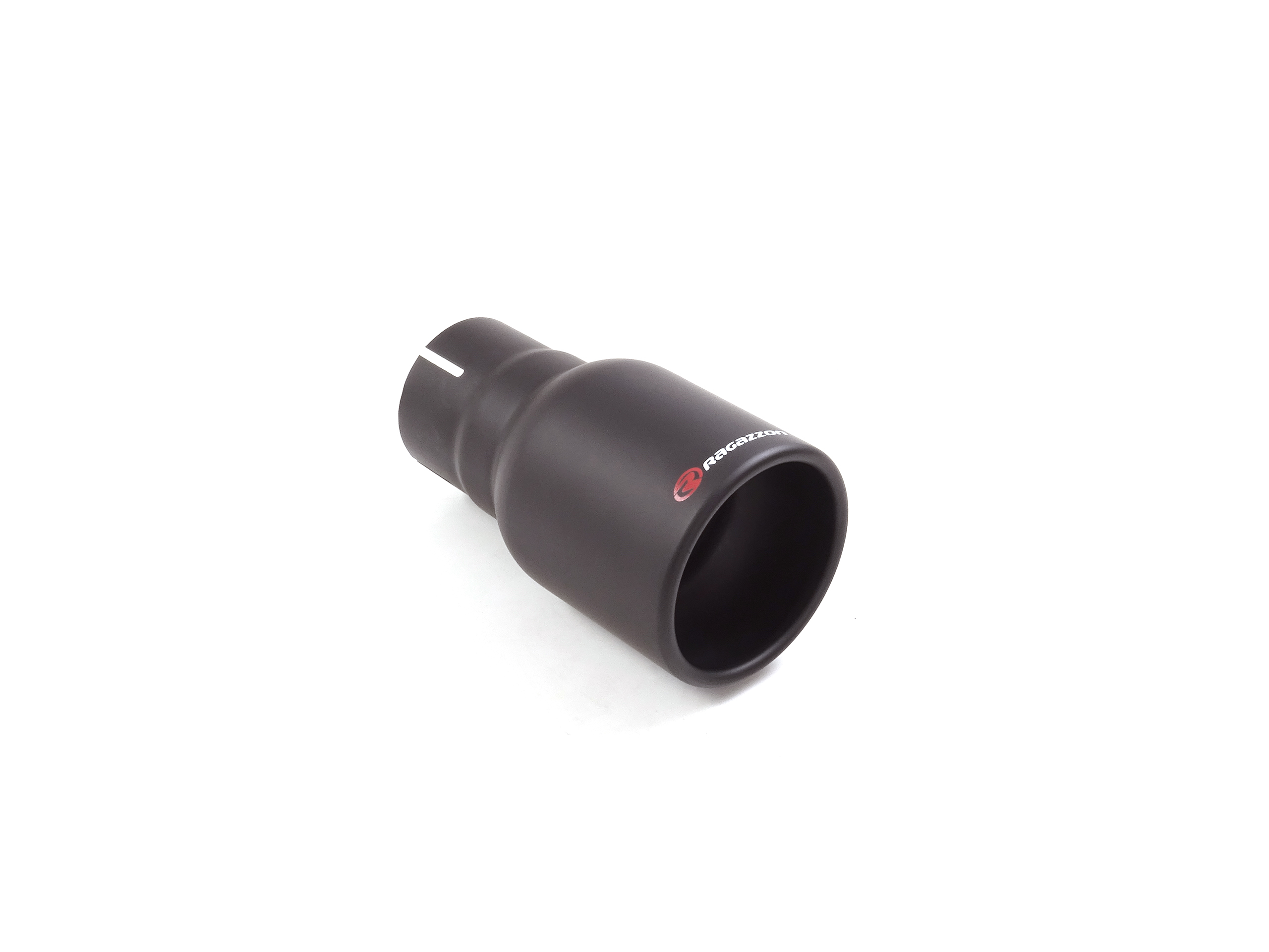 Universal Endrohre Endrohr 90 mm rund Black inox, für RO.90