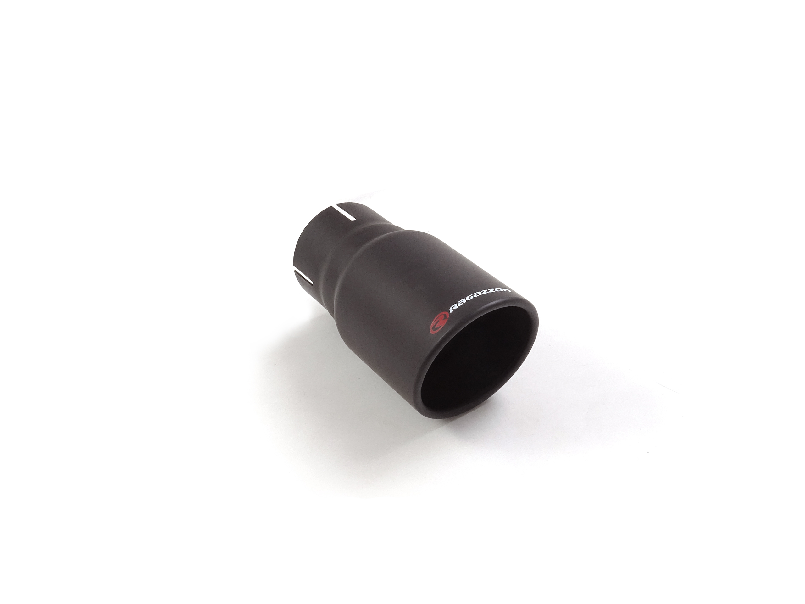 Universal Endrohre Endrohr 80 mm rund Sport Line Black inox, für RO.80