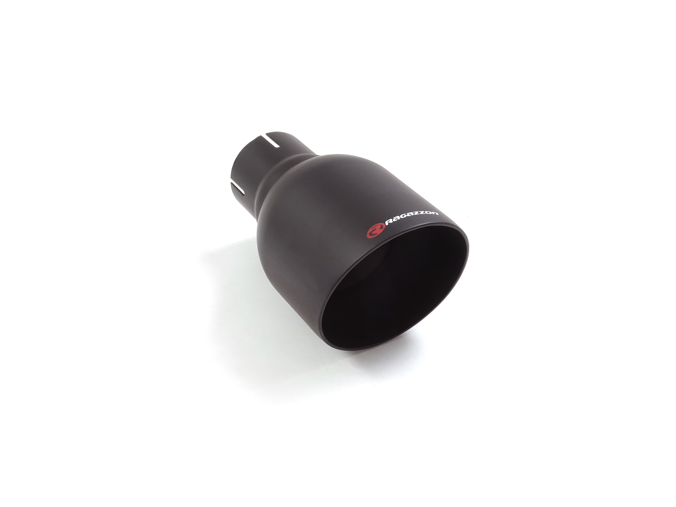 Universal Endrohre Endrohr 108 mm rund Black inox, für RO.108