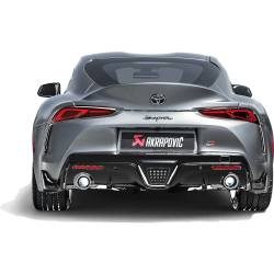 Toyota Supra (A90) - OPF/GPF 2019 Slip-On Line (Titanium) #S-TY/T/1H