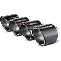 Chevrolet Corvette ZO6/ZR1 (C6) 2006 Endrohr Set (Carbon, 125 mm) #TP-NIR35C