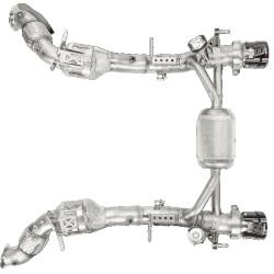 Ferrari 488 GTB/488 Spider 2016 Link Pipe Set w Cat (SS) #L-FE/SS/1