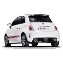 Abarth 500/500C 2008 Slip-On Line (Edelstahl) #M-FI/SS/1H