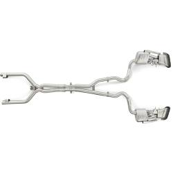 Mercedes-AMG C 63 Sedan (W205) 2015 Evolution Link Pipe Set (Titanium) #E-ME/T/3