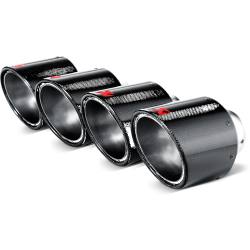 Chevrolet Corvette ZO6/ZR1 (C6) 2006 Endrohr Set (Carbon, 115 mm) #TP-CT/1