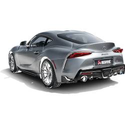 Toyota Supra (A90) - OPF/GPF 2019 Slip-On Line (Titanium) #S-TY/T/1H