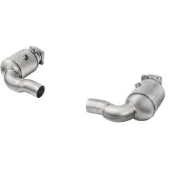 Porsche 911 Turbo / Turbo S (991.2) 2016 Link Pipe Set w Cat (SS) #L-PO/SS/2H