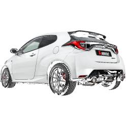 Toyota GR Yaris 2021 Slip-On Race Line (Titanium) #S-TY/T/2