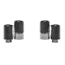 Porsche Panamera Turbo / Sport Turismo (971) 2017 Tail pipe set (Carbon) #TP-CT/48