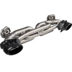 Porsche 911 Turbo / Turbo S (992) 2020 Tail pipe set (Titanium) - Black #TP-T/S/33