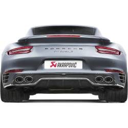 Porsche 911 Turbo / Turbo S (991.2) 2016 Slip-On Line (Titanium) #S-PO/TI/6H