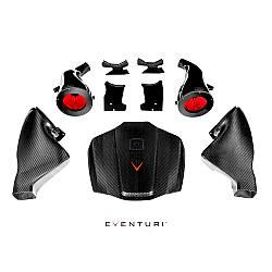 Eventuri Carbon Ansaugsystem für Mercedes GTR AMG und C190 R190 GTS|GT AMG - glänzend - 6312