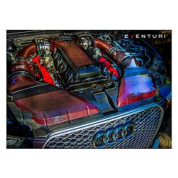 Eventuri Carbon Kevlar Motorabdeckung für Audi RS4 RS5 - rot - 1815